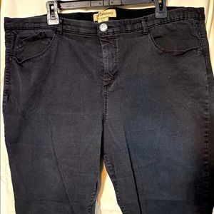 Democracy “AB” technology black jeans